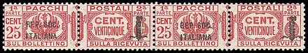 REPUBBLICA SOCIALE ITALIANA Pacchi postali  - Catalogo Catalogo di vendita su offerte - Studio Filatelico Toselli