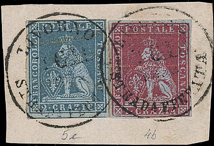 ANTICHI STATI ITALIANI - TOSCANA  - Catalogo Catalogo di vendita su offerte - Studio Filatelico Toselli