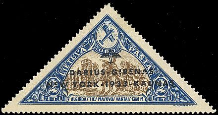 EUROPA - LITUANIA - Posta aerea  - Catalogo Catalogo di vendita su offerte - Studio Filatelico Toselli
