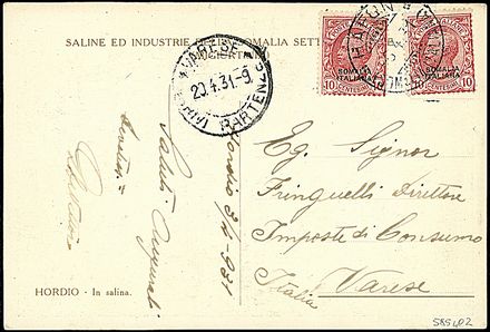 COLONIE ITALIANE - SOMALIA  - Catalogo Catalogo di vendita su offerte - Studio Filatelico Toselli