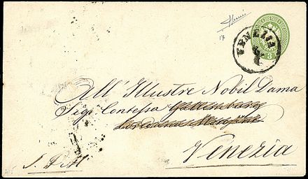 ANTICHI STATI ITALIANI - LOMBARDO VENETO - Interi postali  - Catalogo Catalogo di vendita su offerte - Studio Filatelico Toselli