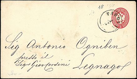 ANTICHI STATI ITALIANI - LOMBARDO VENETO - Interi postali  - Catalogo Catalogo di vendita su offerte - Studio Filatelico Toselli