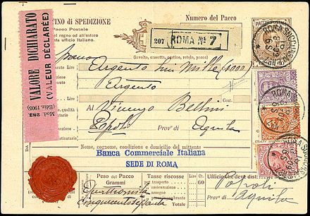 ITALIA REGNO Bollettini pacchi  - Catalogo Catalogo di vendita su offerte - Studio Filatelico Toselli