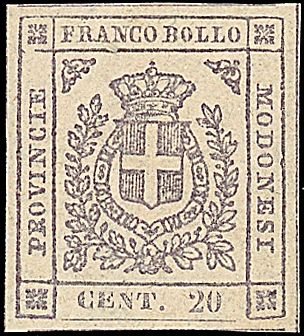ANTICHI STATI ITALIANI - MODENA - Governo Provvisorio  - Catalogo Catalogo di vendita su offerte - Studio Filatelico Toselli