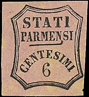 ANTICHI STATI ITALIANI - PARMA - Segnatasse per giornali  - Catalogo Catalogo di vendita su offerte - Studio Filatelico Toselli