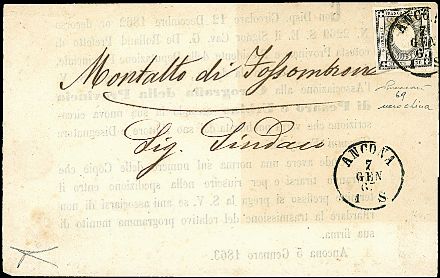 ANTICHI STATI ITALIANI - SARDEGNA - Francobolli per stampati  - Catalogo Catalogo di vendita su offerte - Studio Filatelico Toselli