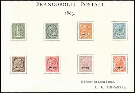 ITALIA REGNO Prove e saggi  - Catalogo Catalogo di vendita su offerte - Studio Filatelico Toselli