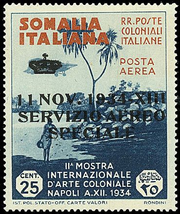COLONIE ITALIANE - SOMALIA - Servizio aereo  - Catalogo Catalogo di vendita su offerte - Studio Filatelico Toselli