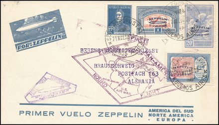 ZEPPELIN - ARGENTINA  - Catalogo Catalogo di vendita su offerta - Studio Filatelico Toselli