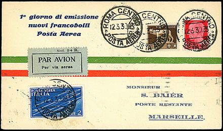 POSTA AEREA  - Catalogo Catalogo di vendita su offerte - Studio Filatelico Toselli