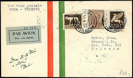 POSTA AEREA  - Catalogo Catalogo di vendita su offerte - Studio Filatelico Toselli