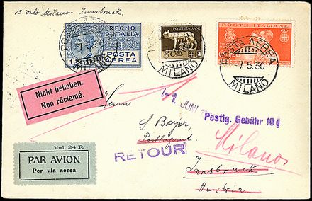 POSTA AEREA  - Catalogo Catalogo di vendita su offerte - Studio Filatelico Toselli