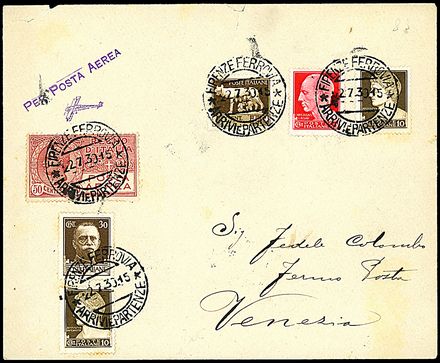 POSTA AEREA  - Catalogo Catalogo di vendita su offerte - Studio Filatelico Toselli