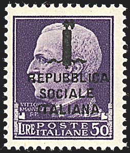 REPUBBLICA SOCIALE ITALIANA Saggi  - Catalogo Catalogo di Vendita su offerta - Studio Filatelico Toselli