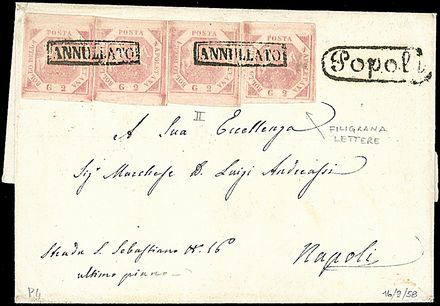 ANTICHI STATI ITALIANI - NAPOLI  - Catalogo Catalogo di vendita su offerte - Studio Filatelico Toselli