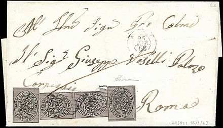 ANTICHI STATI ITALIANI - PONTIFICIO  - Catalogo Catalogo di vendita su offerte - Studio Filatelico Toselli