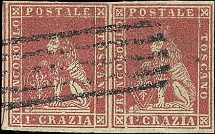 ANTICHI STATI ITALIANI - TOSCANA  - Catalogo Catalogo di vendita su offerte - Studio Filatelico Toselli