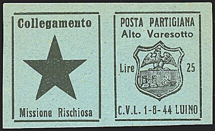 EMISSIONI C.L.N. - ALTO VARESOTTO  - Catalogo Catalogo di Vendita su offerta - Studio Filatelico Toselli