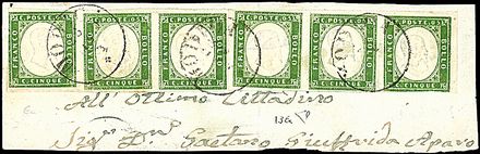 ANTICHI STATI ITALIANI - SARDEGNA  - Catalogo Catalogo di vendita su offerte - Studio Filatelico Toselli