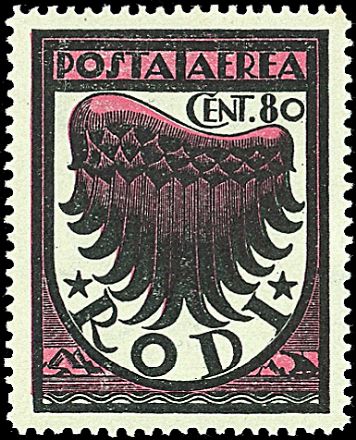 COLONIE ITALIANE - EGEO - Posta aerea  - Catalogo Catalogo di vendita su offerte - Studio Filatelico Toselli