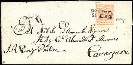 ANTICHI STATI ITALIANI - LOMBARDO VENETO  - Catalogo Catalogo di vendita su offerte - Studio Filatelico Toselli