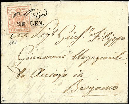 ANTICHI STATI ITALIANI - LOMBARDO VENETO  - Catalogo Catalogo di vendita su offerte - Studio Filatelico Toselli