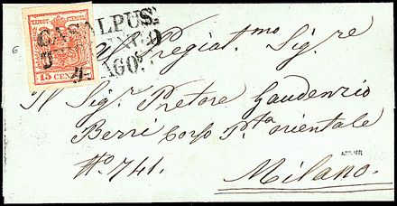 ANTICHI STATI ITALIANI - LOMBARDO VENETO  - Catalogo Catalogo di vendita su offerte - Studio Filatelico Toselli