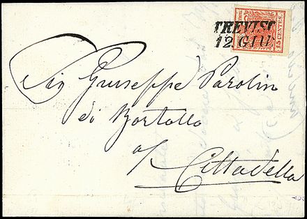 ANTICHI STATI ITALIANI - LOMBARDO VENETO  - Catalogo Catalogo di vendita su offerte - Studio Filatelico Toselli