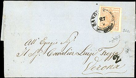 ANTICHI STATI ITALIANI - LOMBARDO VENETO  - Catalogo Catalogo di vendita su offerte - Studio Filatelico Toselli