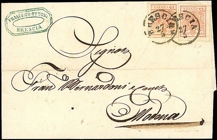 ANTICHI STATI ITALIANI - LOMBARDO VENETO  - Catalogo Catalogo di vendita su offerte - Studio Filatelico Toselli