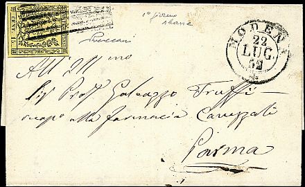 ANTICHI STATI ITALIANI - MODENA  - Catalogo Catalogo di vendita su offerte - Studio Filatelico Toselli