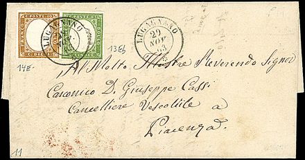 ANTICHI STATI ITALIANI - SARDEGNA  - Catalogo Catalogo di vendita su offerte - Studio Filatelico Toselli