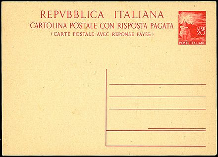 ITALIA REPUBBLICA Cartoline Postali  - Catalogo Catalogo di vendita su offerte - Studio Filatelico Toselli