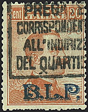 ITALIA REGNO Francobolli per buste e lettere postali - B.L.P.  - Catalogo Catalogo di vendita su offerte - Studio Filatelico Toselli