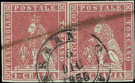 ANTICHI STATI ITALIANI - TOSCANA  - Catalogo Catalogo di vendita su offerte - Studio Filatelico Toselli