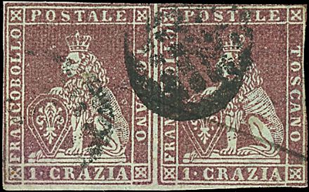 ANTICHI STATI ITALIANI - TOSCANA  - Catalogo Catalogo di vendita su offerte - Studio Filatelico Toselli