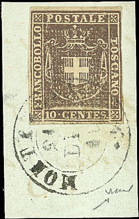 ANTICHI STATI ITALIANI - TOSCANA - Governo Provvisorio  - Catalogo Catalogo di vendita su offerte - Studio Filatelico Toselli