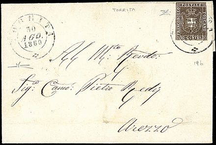 ANTICHI STATI ITALIANI - TOSCANA - Governo Provvisorio  - Catalogo Catalogo di vendita su offerte - Studio Filatelico Toselli