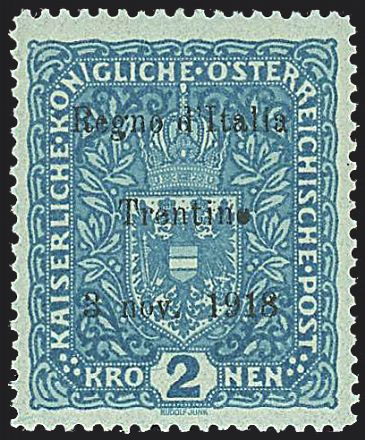 TERRE REDENTE ANNESSE OD OCCUPATE - TRENTINO  - Catalogo Catalogo di vendita su offerte - Studio Filatelico Toselli