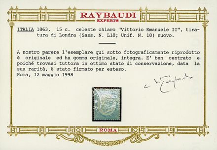 ITALIA REGNO  - Catalogo Catalogo di vendita su offerte - Studio Filatelico Toselli