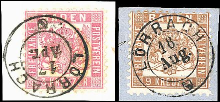 EUROPA - ANTICHI STATI TEDESCHI - Baden  - Catalogo Catalogo di vendita su offerte - Studio Filatelico Toselli