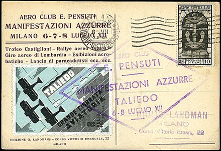 POSTA AEREA  - Catalogo Catalogo di vendita su offerte - Studio Filatelico Toselli