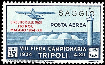 COLONIE ITALIANE - TRIPOLITANIA - Posta aerea  - Catalogo Catalogo di vendita su offerte - Studio Filatelico Toselli