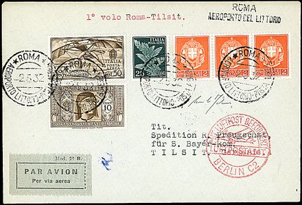 POSTA AEREA  - Catalogo Catalogo di vendita su offerte - Studio Filatelico Toselli