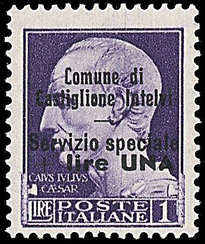 EMISSIONI LOCALI - CASTIGLIONE D'INTELVI  - Catalogo Catalogo di vendita su offerte - Studio Filatelico Toselli