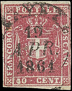 ANTICHI STATI ITALIANI - TOSCANA - Governo Provvisorio  - Catalogo Catalogo di vendita su offerte - Studio Filatelico Toselli