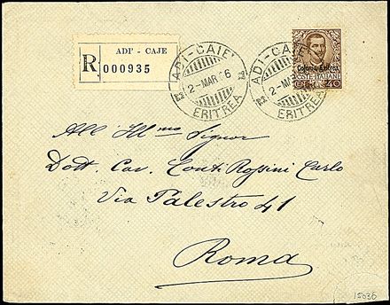 COLONIE ITALIANE - ERITREA  - Catalogo Catalogo di vendita su offerte - Studio Filatelico Toselli