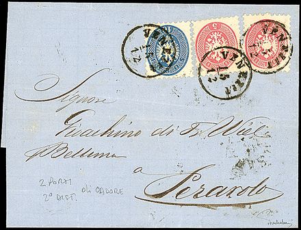 ANTICHI STATI ITALIANI - LOMBARDO VENETO  - Catalogo Catalogo di vendita su offerte - Studio Filatelico Toselli