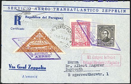 ZEPPELIN - PARAGUAY  - Catalogo Catalogo di vendita su offerte - Studio Filatelico Toselli