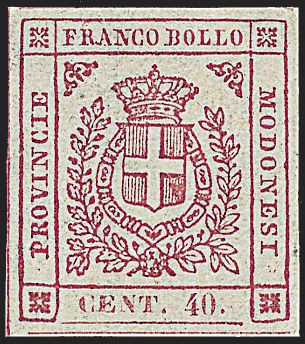 ANTICHI STATI ITALIANI - MODENA - Governo Provvisorio  - Catalogo Catalogo di Vendita su offerta - Studio Filatelico Toselli